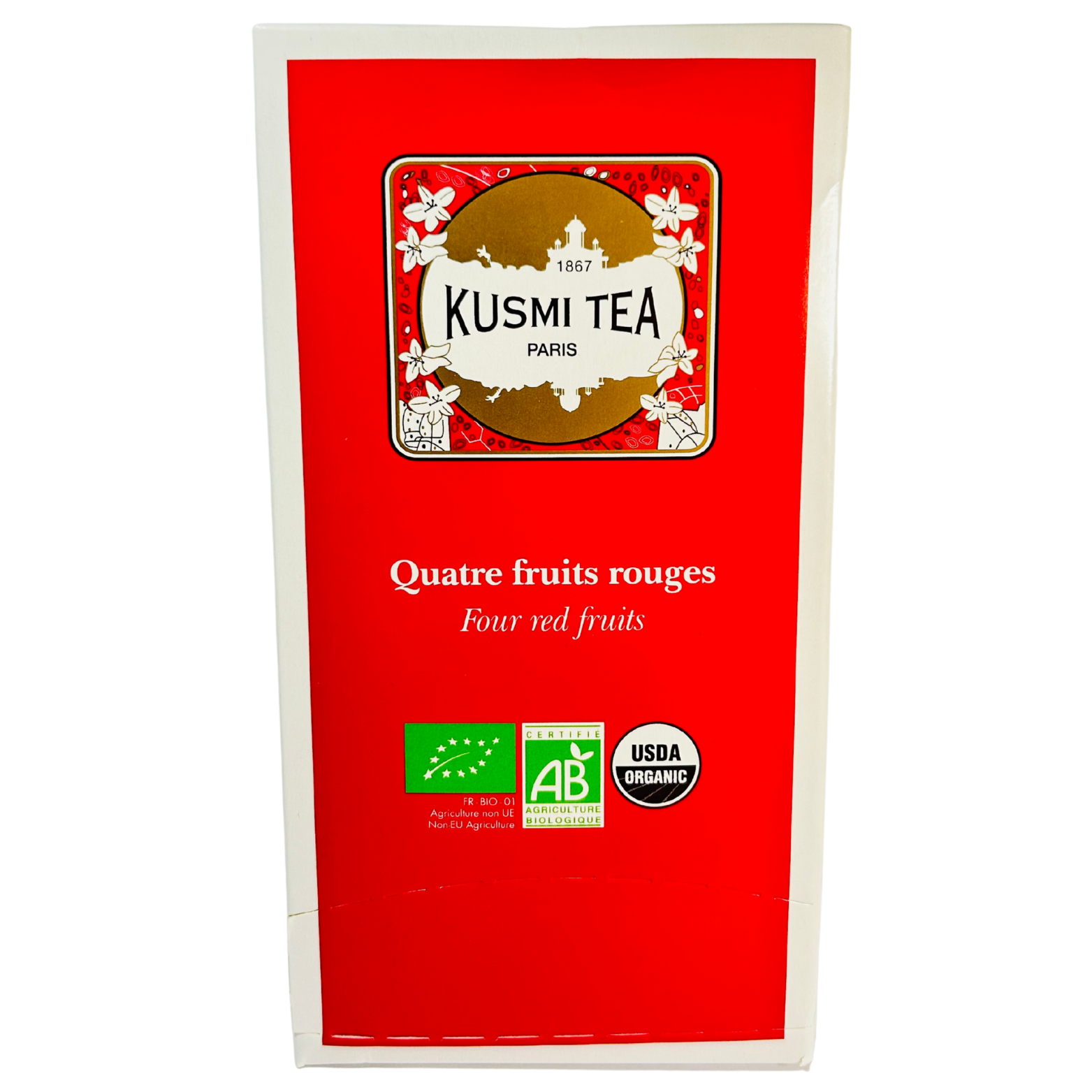 Thé Noir Quatre fruits rouges - KUSMI TEA