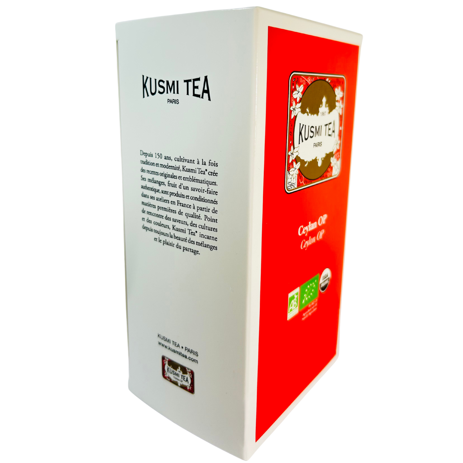 Thé Noir Ceylan OP - KUSMI TEA